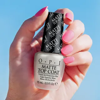 OPI Matte Top Coat  Matte French Mani Tutorial 