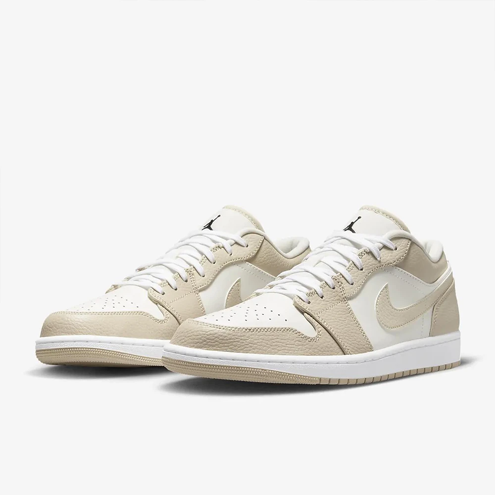 NIKE 耐吉】Air Jordan 1 Low SE Sail Rattan University Red 奶茶燕麥