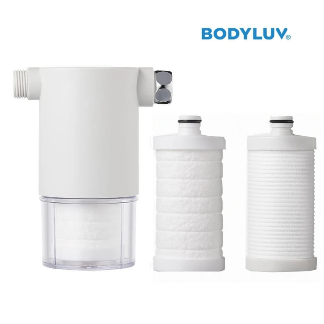 【BODYLUV】純淨大容量過濾器+一般版濾芯2入(共1機3芯)