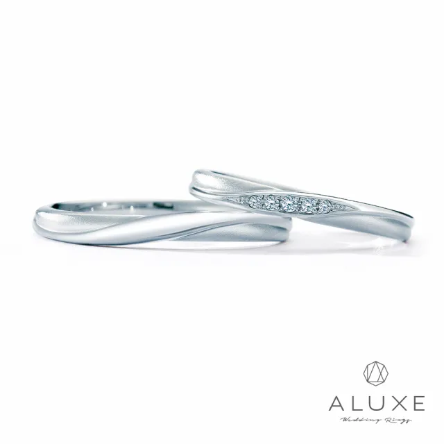 Aluxe 亞立詩 鉑金情侶結婚對戒 Momo購物網 雙12優惠推薦 22年12月