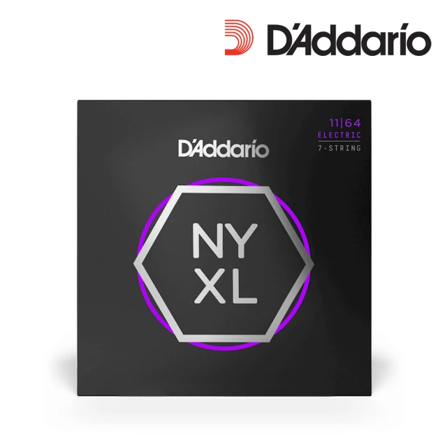 【DAddario】NYXL 電吉他 七弦 11-64(原廠公司貨 商品保固有保障)