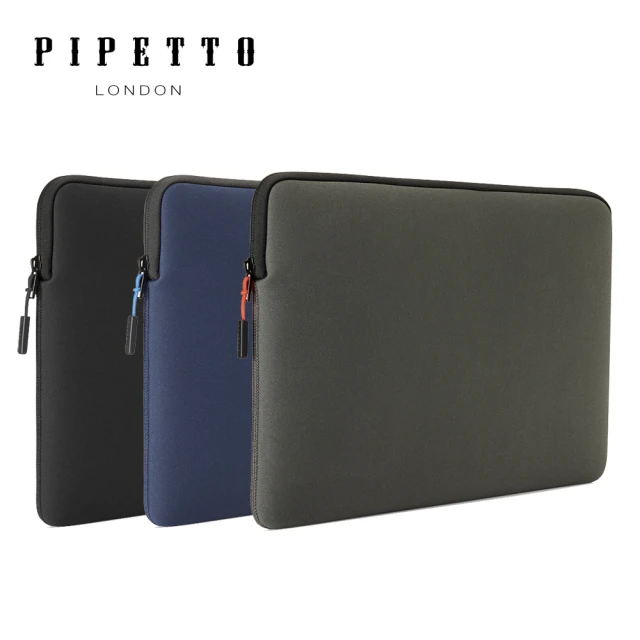 【Pipetto】MacBook Air 13.6吋 /Pro 14吋 Classic Fit 電腦包(電腦包)