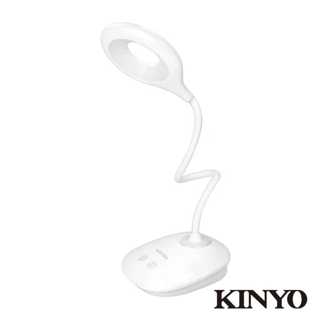 【KINYO】高亮度USB充電式檯燈(PLED415)