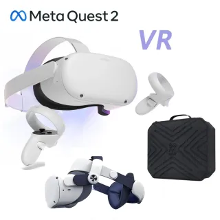 Meta Quest】Oculus Quest 2 VR 頭戴式裝置(128GB) - momo購物網- 好評 ...