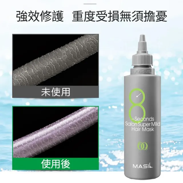 【MASIL】韓國爆賣8秒染燙護色專用沙龍護髮膜