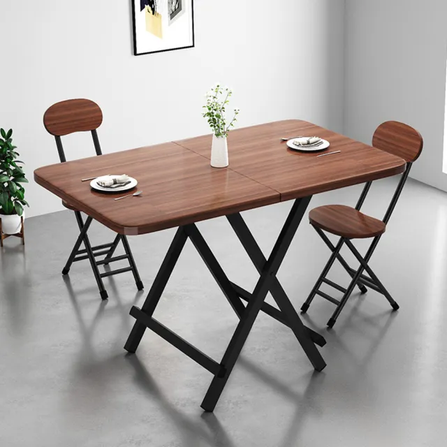 【XYG】可折疊桌餐桌長120cm*寬60cm家用小戶型長方形飯桌(折疊桌/餐桌/飯桌/桌子)