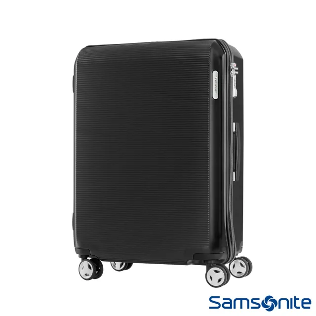 【Samsonite 新秀麗】25吋ARQ 2/8開懸吊抗震減音PC硬殼行李箱 多色可選(AZ9)