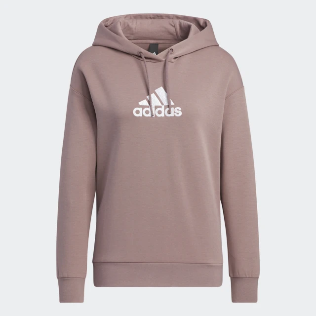 【adidas 愛迪達】運動服 連帽上衣 女帽T MH BOS HOODY(HM7073)