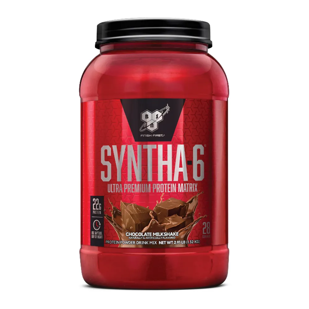 【BSN 畢斯恩】Syntha-6 頂級綜合乳清蛋白 2.91磅(草莓)