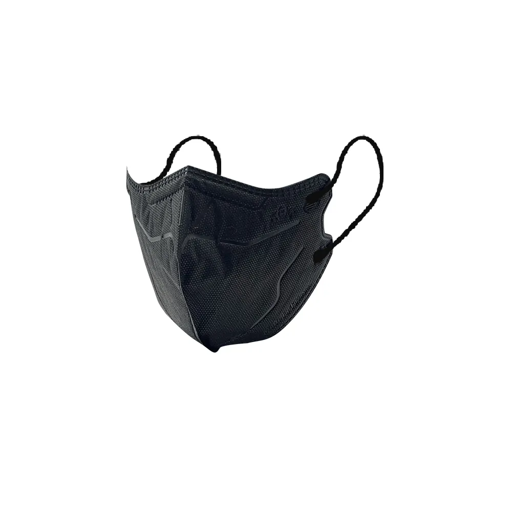 【宏瑋】一般醫療口罩未滅菌-運動款立體-黑色L號-10入(台灣製造 雙鋼印)