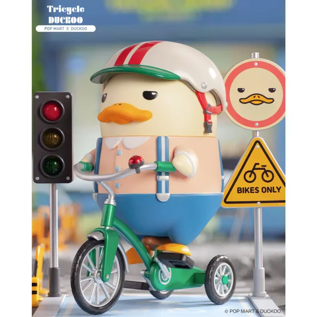 NEW限定品】 【値下げ中】POPMART DUCKOO 三輪車 フィギュア