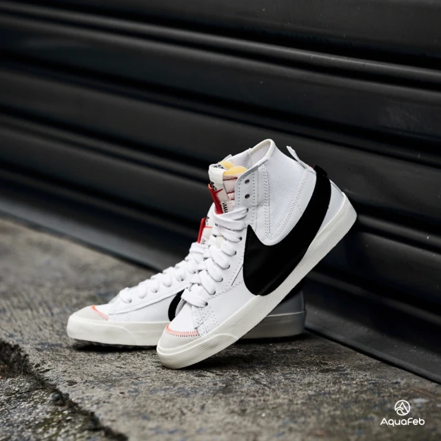 【NIKE 耐吉】Blazer Mid 77 Jumbo 男鞋 白色 簡約 運動 休閒鞋 DD3111-100