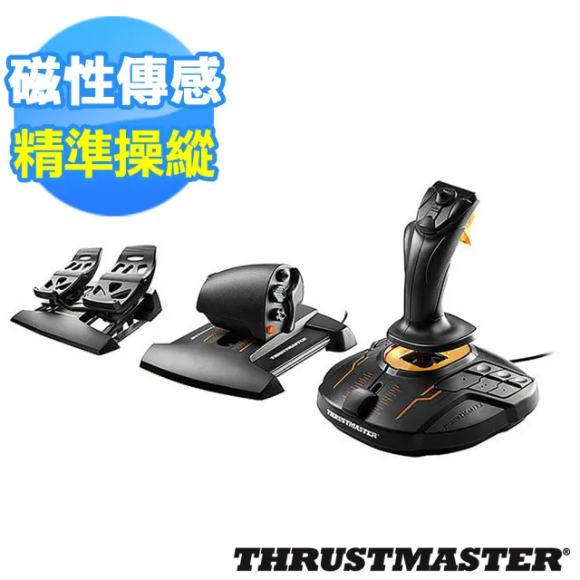 Thrustmaster】T16000M FCS Hotas Flight Pack(支援PC) - momo購物網