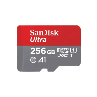 【SanDisk 晟碟】Ultra microSDXC UHS-I A1 256GB記憶卡 120MB/s(新規搭贈用)