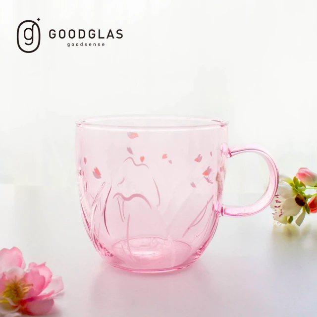 【好玻GOODGLAS】花瓣單層玻璃杯400ml