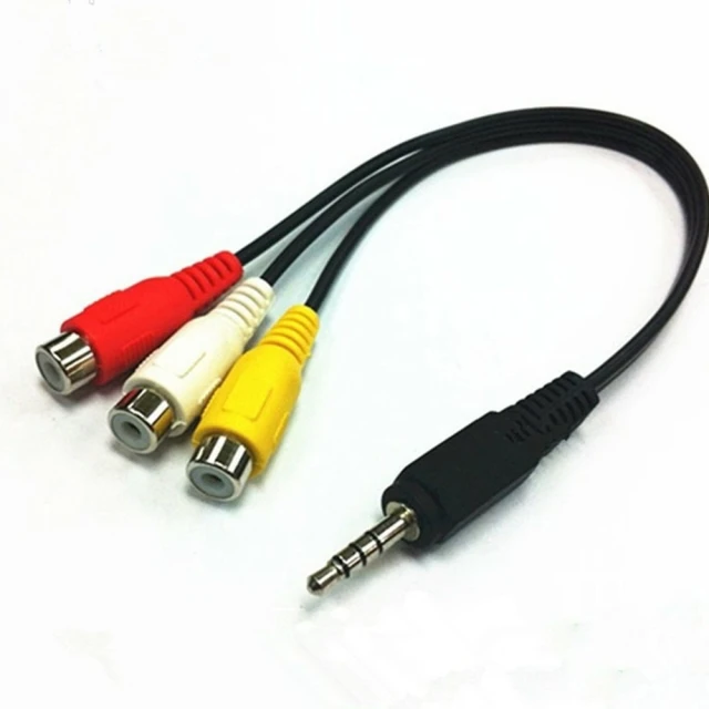 HDMI轉AV端子線 1.5米(HDMI轉3RCA/機上盒連