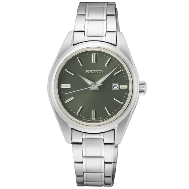 【SEIKO 精工】藍寶石鏡面 石英腕錶 SUR533P1/6N22-00K0G