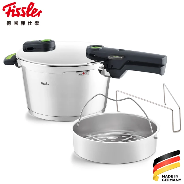 【Fissler】綠點壓力鍋22CM/4.5L(嘉儀家品 新居落成 一鍋萬用 快速上菜 德國)