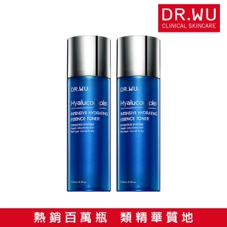 【DR.WU 達爾膚】買1送1★玻尿酸保濕精華化妝水150ML