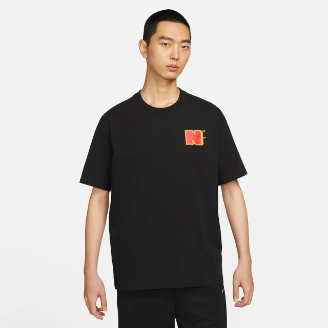 NIKE 耐吉【NIKE 耐吉】上衣 男款 短袖上衣 運動 AS M NK TEE M90 PRM PACK 黑 DZ2684-010