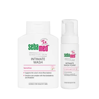 【SEBAMED 施巴】護潔泡泡慕斯150ml+護潔露pH3.8-200ml