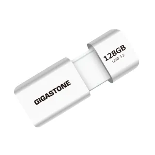 【Gigastone 立達】128GB USB3.0/3.1Gen 1 極簡滑蓋隨身碟 UD-3202白(128G USB3.1高速隨身碟)