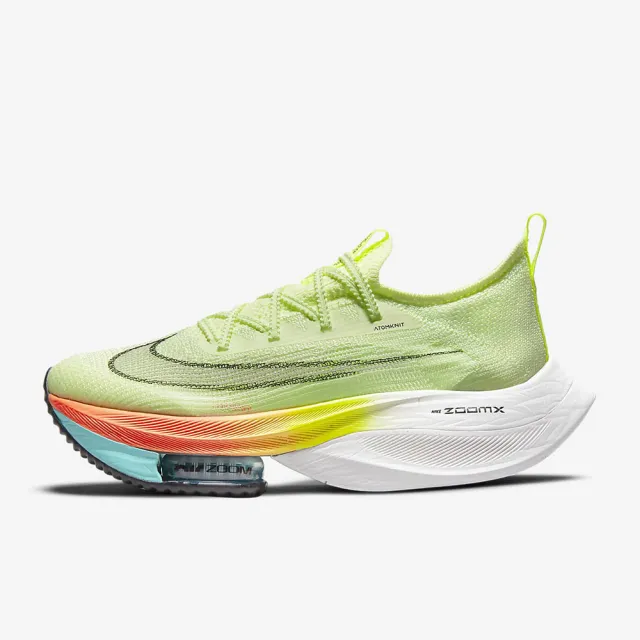 NIKE 耐吉】慢跑鞋W AIR ZOOM ALPHAFLY NEXT% 女鞋淺綠(CZ1514700