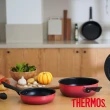 【THERMOS膳魔師】羽量輕手不沾鍋 單柄平底鍋20cm(KFG-020-WNR)
