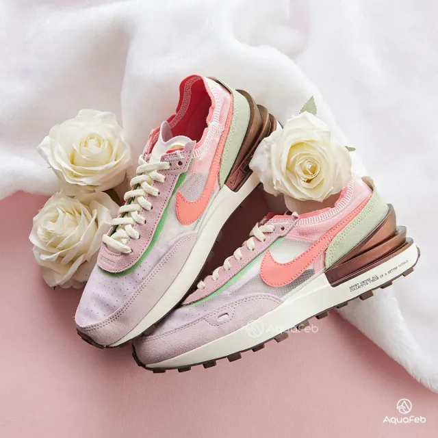 【NIKE 耐吉】Waffle One Regal Pink 女鞋 三色 慢跑 運動 休閒鞋  DM5452-161/DC2533-001/DC2533-002