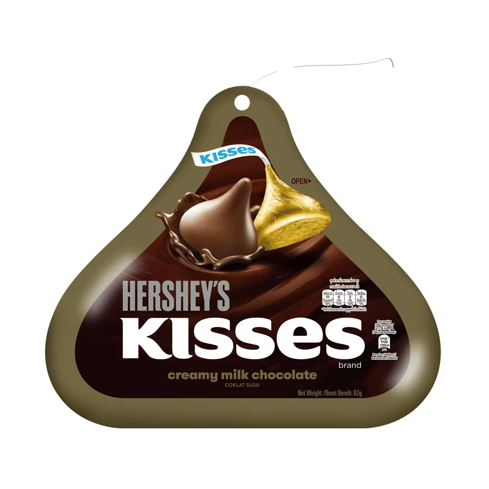 【Hersheys 好時】Kisses水滴牛奶巧克力82gX3入(巧克力)