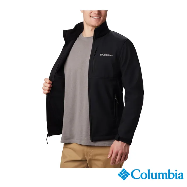 【Columbia 哥倫比亞】男款- 防潑水防小雨軟殼立領外套(UWM60440  / 2022年秋冬)