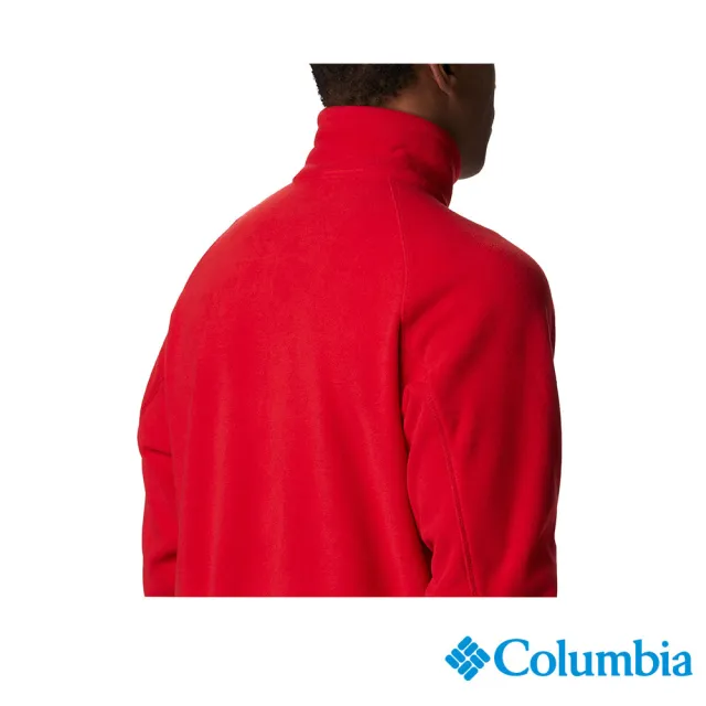 【Columbia 哥倫比亞】男款- 刷毛半開襟上衣-3色(UXE64100 / 2022年秋冬)