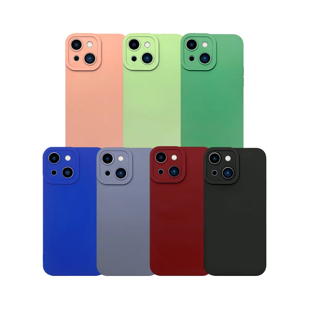 IPhone 14 PLUS 手機殼 6.7吋 多種顏色鏡頭防護手機保護殼保護套(IPhone 14 PLUS 手機殼 保護套)