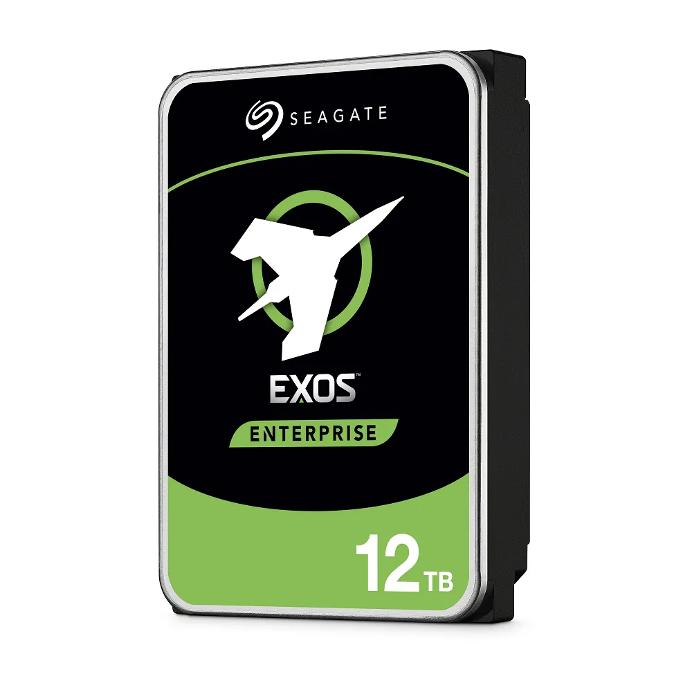 超值2入組【SEAGATE 希捷】EXOS 12TB 3.5吋 7200轉 SATAⅢ 企業級硬碟(ST12000NM001G)
