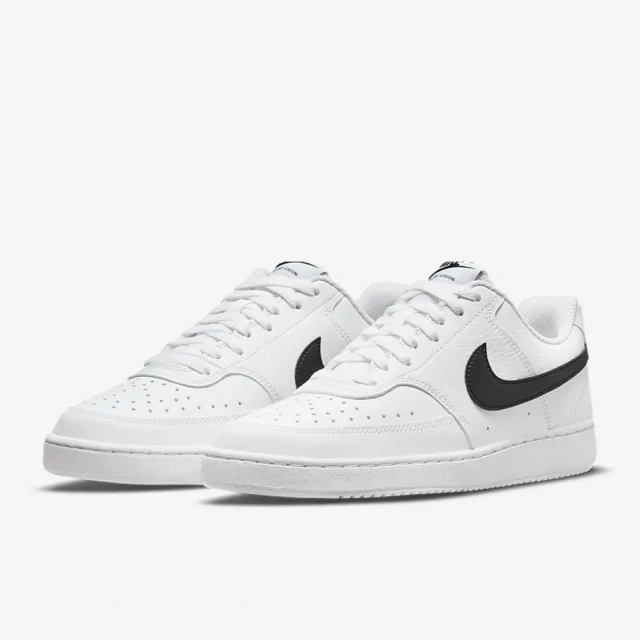 【NIKE 耐吉】休閒鞋 女鞋 運動鞋 小白鞋 W COURT VISION LO NN 白黑 DH3158-101