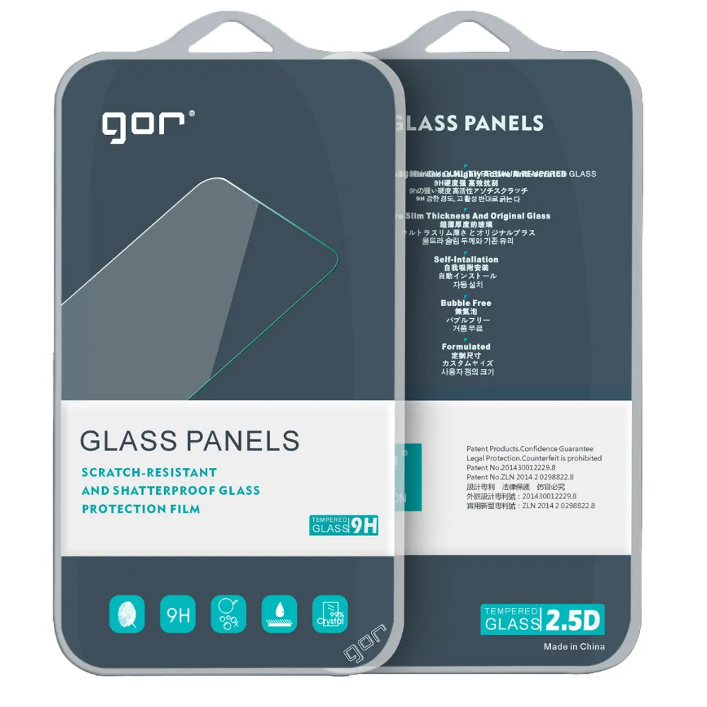 【GOR】蘋果Apple iPhone 11/XR 鋼化玻璃保護貼9H(2片裝)