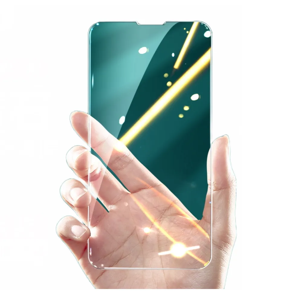 【閃魔】蘋果Apple iPhone 13/iPhone 13 Pro/14 6.1吋 超爽滑鑽石膜鋼化玻璃保護貼10H(2片裝)