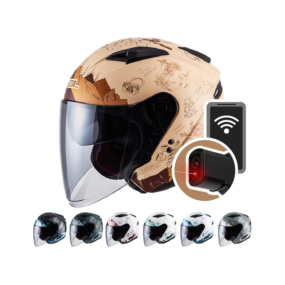 【iMiniDV】內建式安全帽行車記錄器 SOL SO7E 探險者(機車用 1080P 攝影機 記錄器 安全帽)
