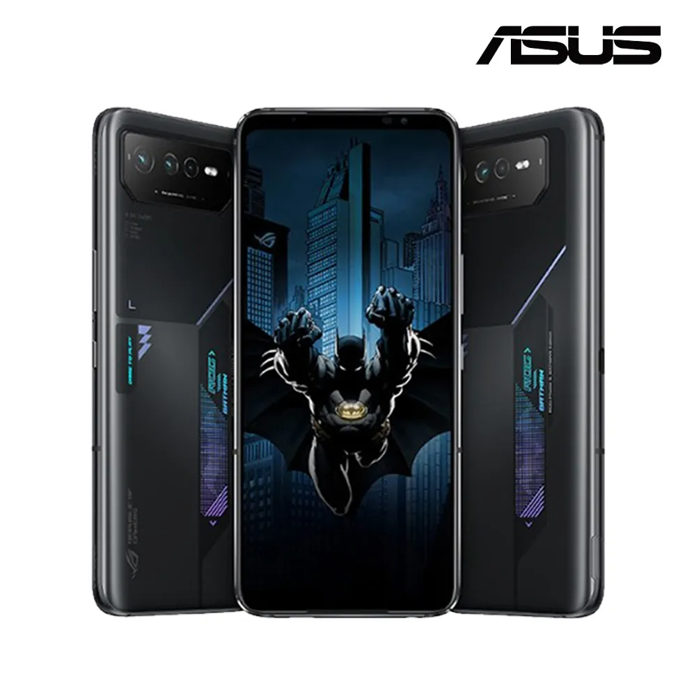 【ASUS 華碩】ROG Phone 6 蝙蝠俠版 夜幕黑(AI2203  12G/256G)