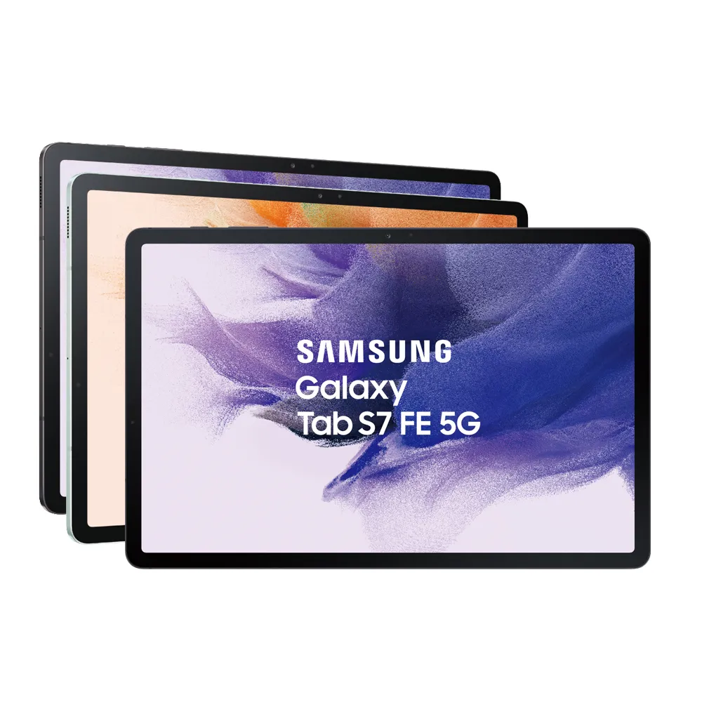 【SAMSUNG 三星】Galaxy Tab S7 FE 12.4吋 4G/64G 平板電腦(5G版/T736)