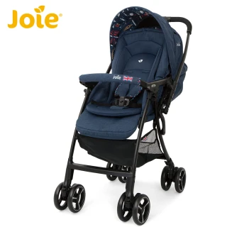【Joie】float 4WD輕量雙向嬰兒手推車-皮革車手(福利品)