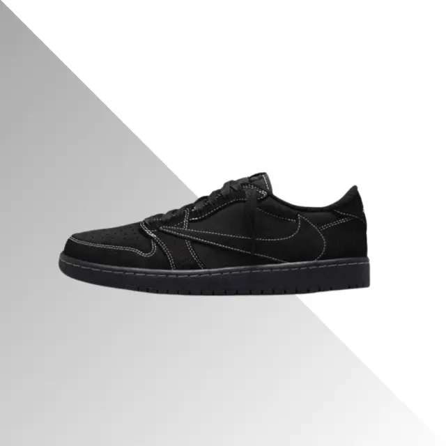 NIKE 耐吉】NIKE Travis Scott X Air Jordan 1 Low OG Black Phantom