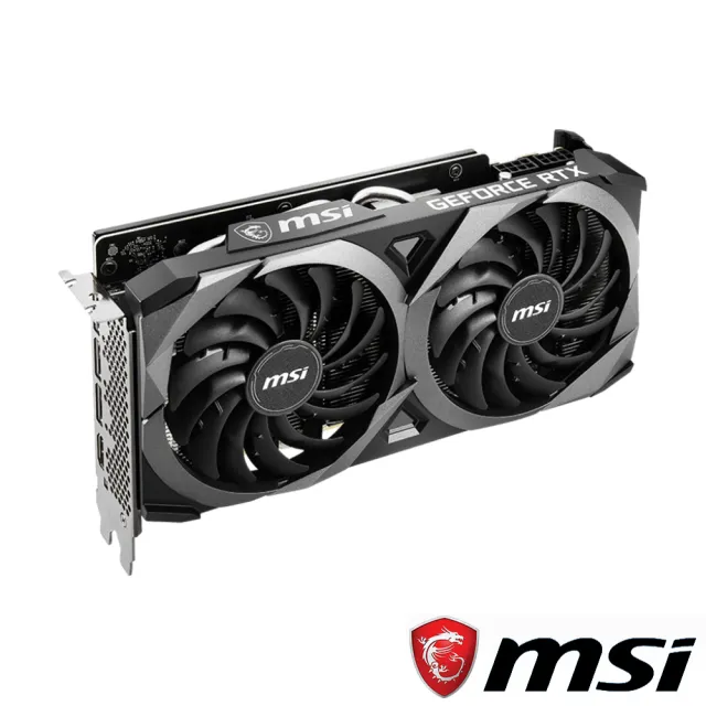 MSI 微星】GeForce RTX 3060 Ti VENTUS 2X 8G V1 LHR顯示卡- momo購物