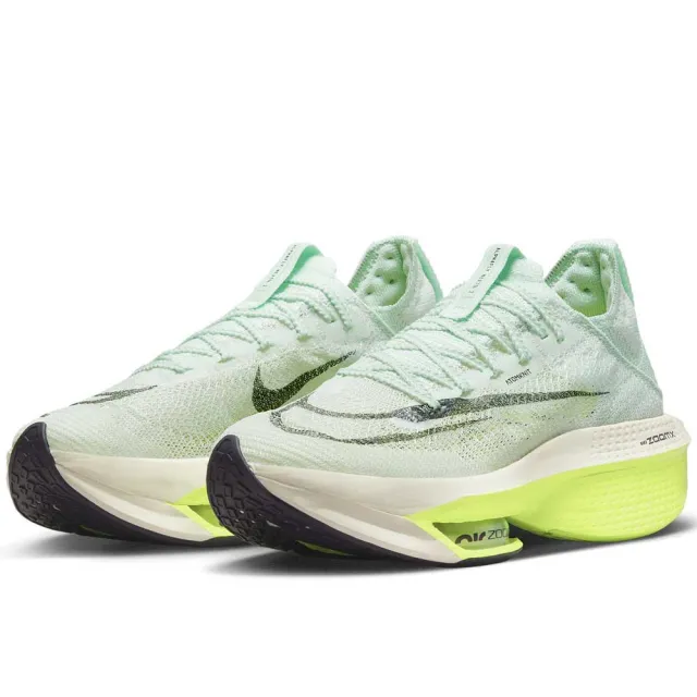 【NIKE 耐吉】慢跑鞋 運動鞋 WMNS AIR ZOOM ALPHAFLY NEXT% 2 女鞋 綠(DV9425300)