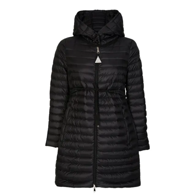 MONCLER】女款BARBEL 輕量長款羽絨外套-黑色(1號USA-S、2號USA-M、3號