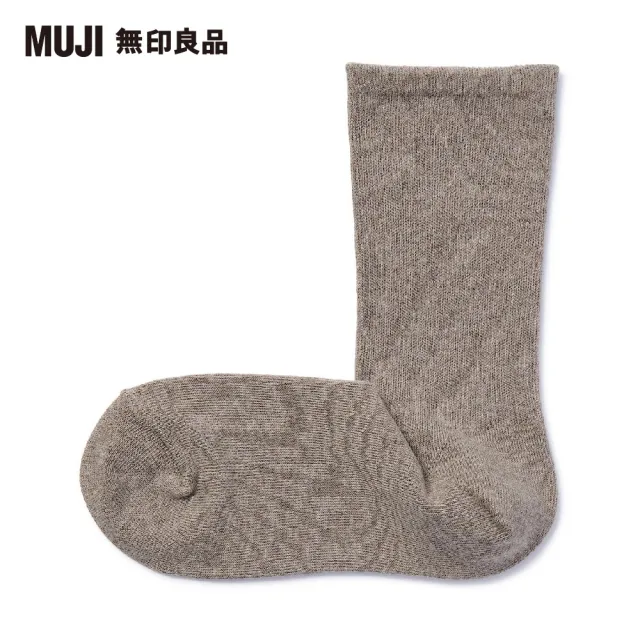 【MUJI 無印良品】女棉混足口柔軟舒適錐形直角襪(共13色)