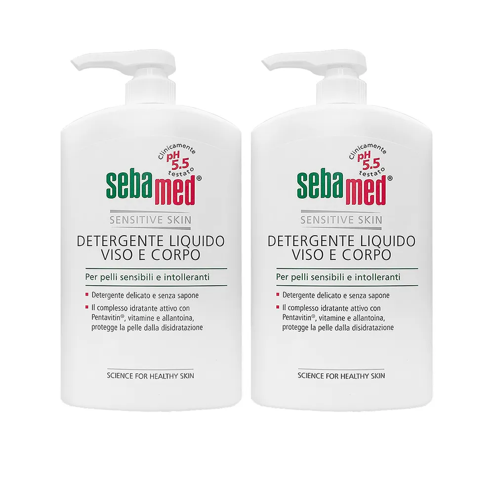 【SEBAMED】潔膚露1000ml*兩入組(航空版)