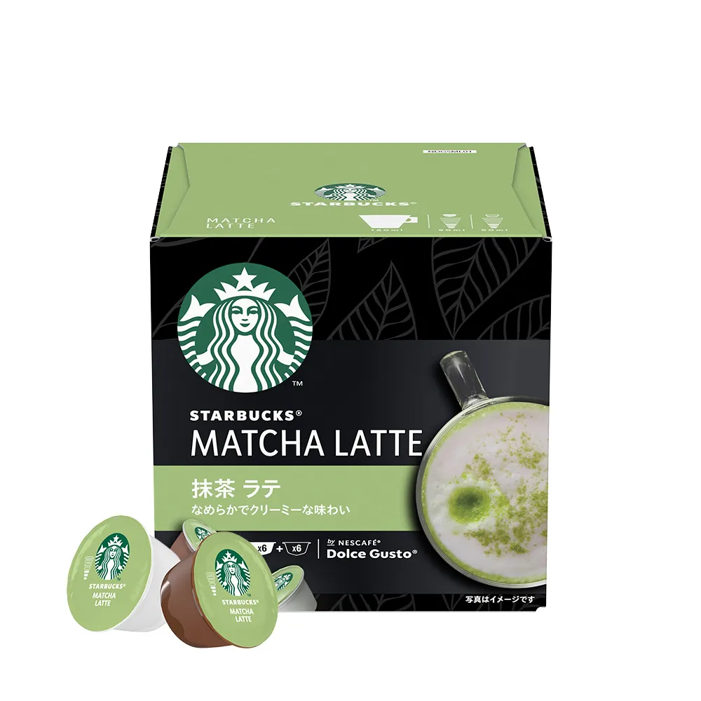 【STARBUCKS 星巴克】抹茶拿鐵膠囊12顆