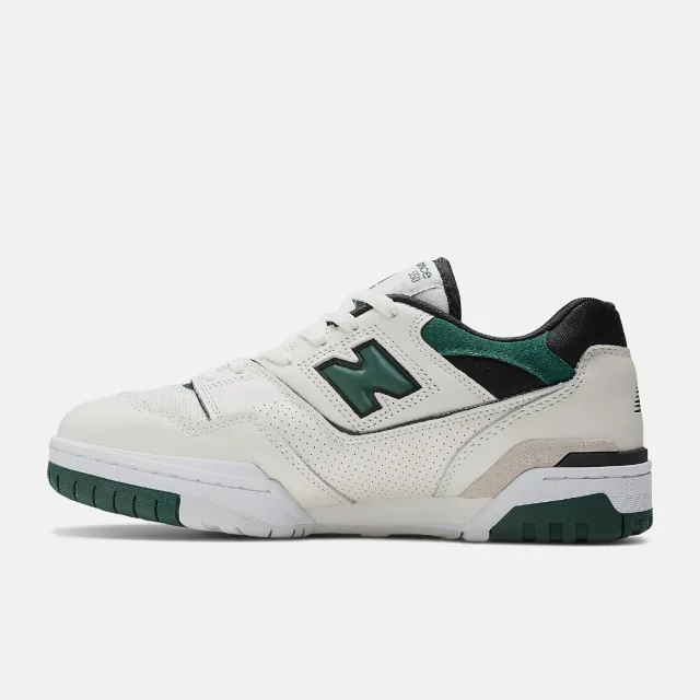 【NEW BALANCE】NB 休閒鞋 男鞋 女鞋 運動鞋 米白綠 BB550VTC-D楦(3744)