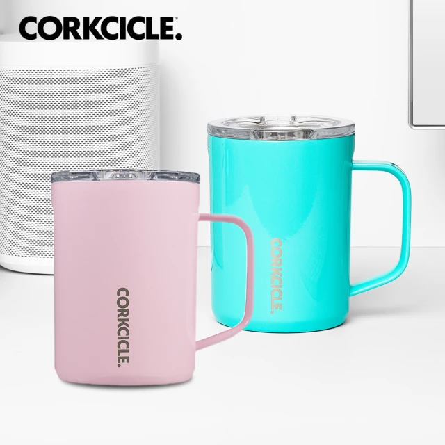 【CORKCICLE 酷仕客】三層真空咖啡杯475ml_對杯組